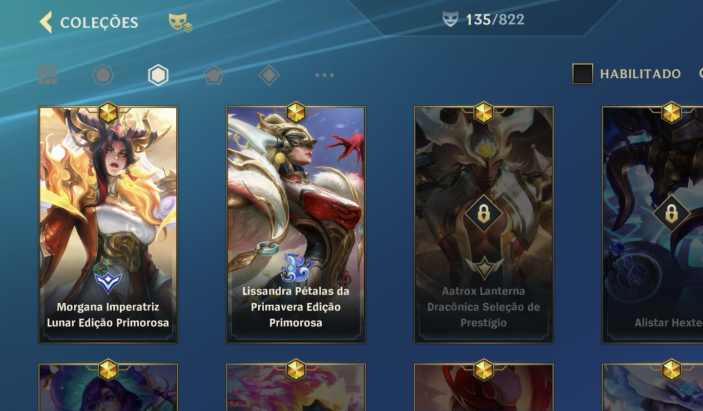 Conta wild rift nível 173 com todos os dados