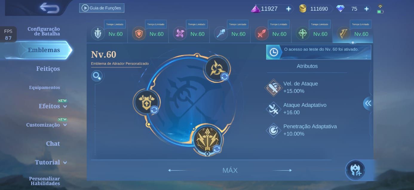 Conta Mobile Legends, com Muito Skins e Recursos