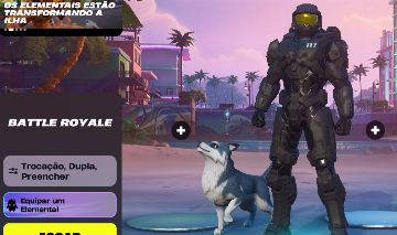 CONTA FORTNITE SEGURA COM HALO PRETO