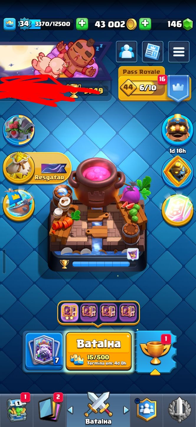 !!CONTA DE CLASH 5900 TROFEUS E EVOS NO PREÇO !!