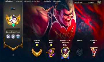 LENDÁRIA DARIUS MESTRE DA ENTERRADA + [QUASE 150 SKINS HABILITADAS] + TROCA NICK