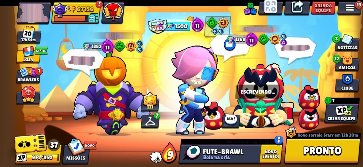 [BRAWL STARS] DUOBOOST, SERVIÇOS DE ELOJOB, RANKEADA, TROFÉUS | UPO CONTA !!