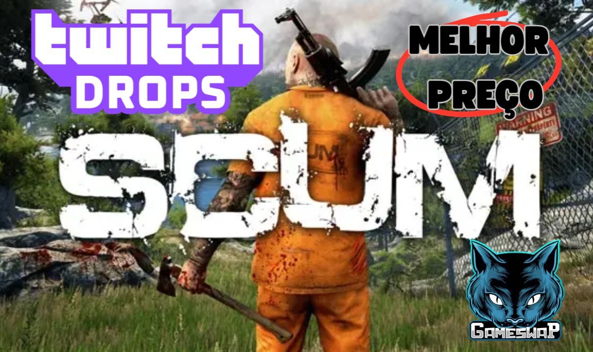 SCUM TWITCH DROPS - 7 SETS DE RIYOA + DEAGLE [entrega rápida + melhor preço]