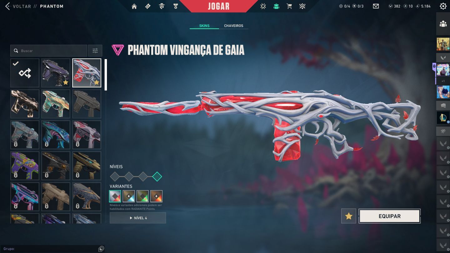 CONTA VALORANT, EX ASCENDENT SKINS FACA, VANDAL, PHANTOM E ETC