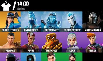 CONTA FN COM 14 SKINS-TRYHARD