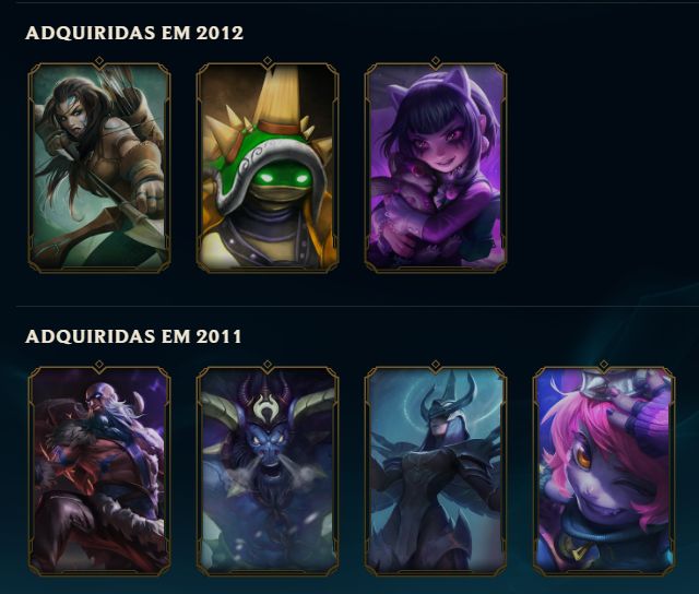 Conta League of Legends (Criada no Servidor Americado e Transferida para o Br)