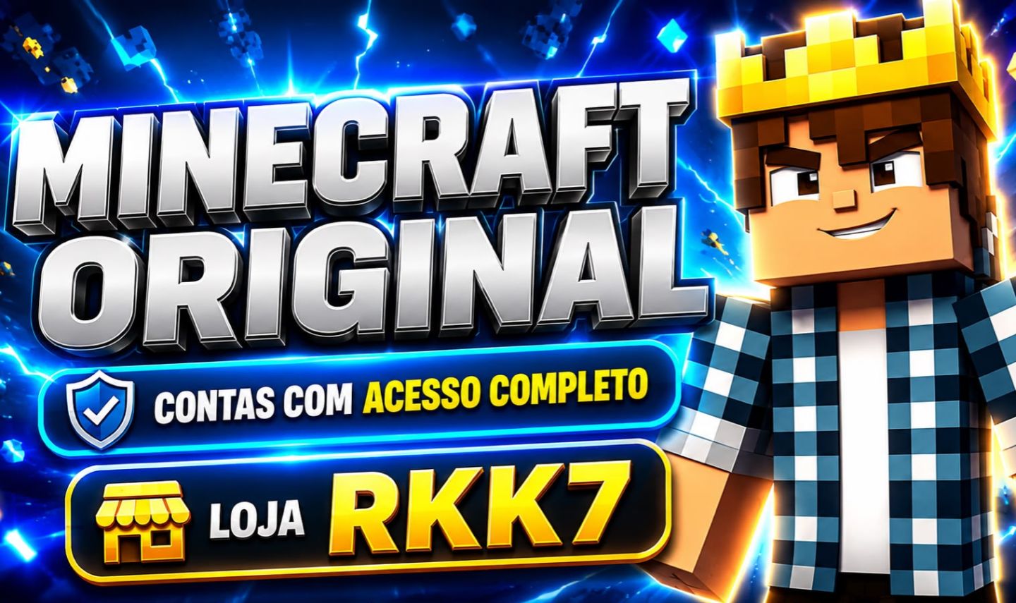 [MENOR PREÇO DO SITE] - Conta Minecraft Original | Java e Bedrock