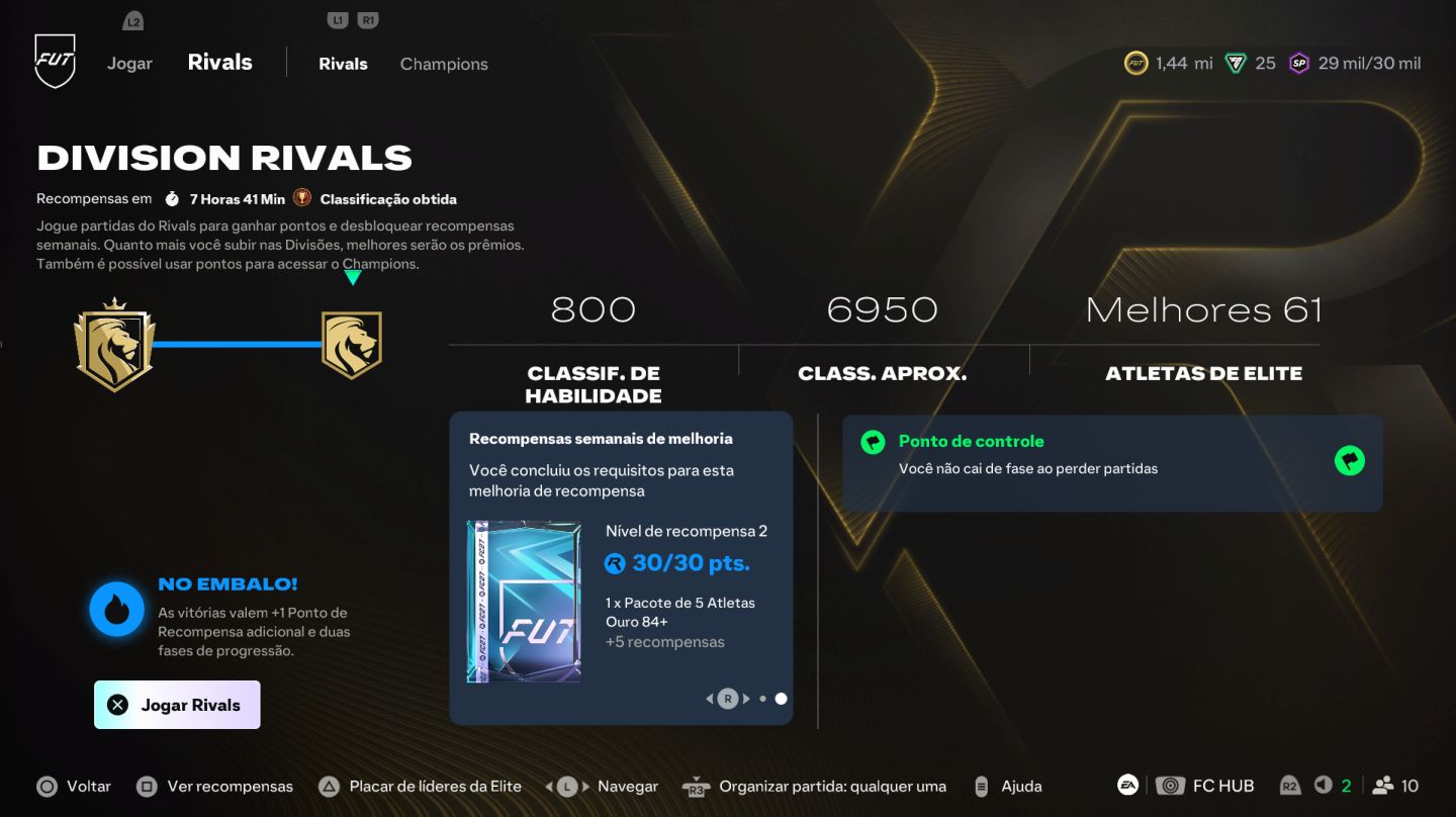EA FC 27 - FUT CHAMPIONS - RIVALS - SQUAD BATTLES - DRAFT - GALERIA