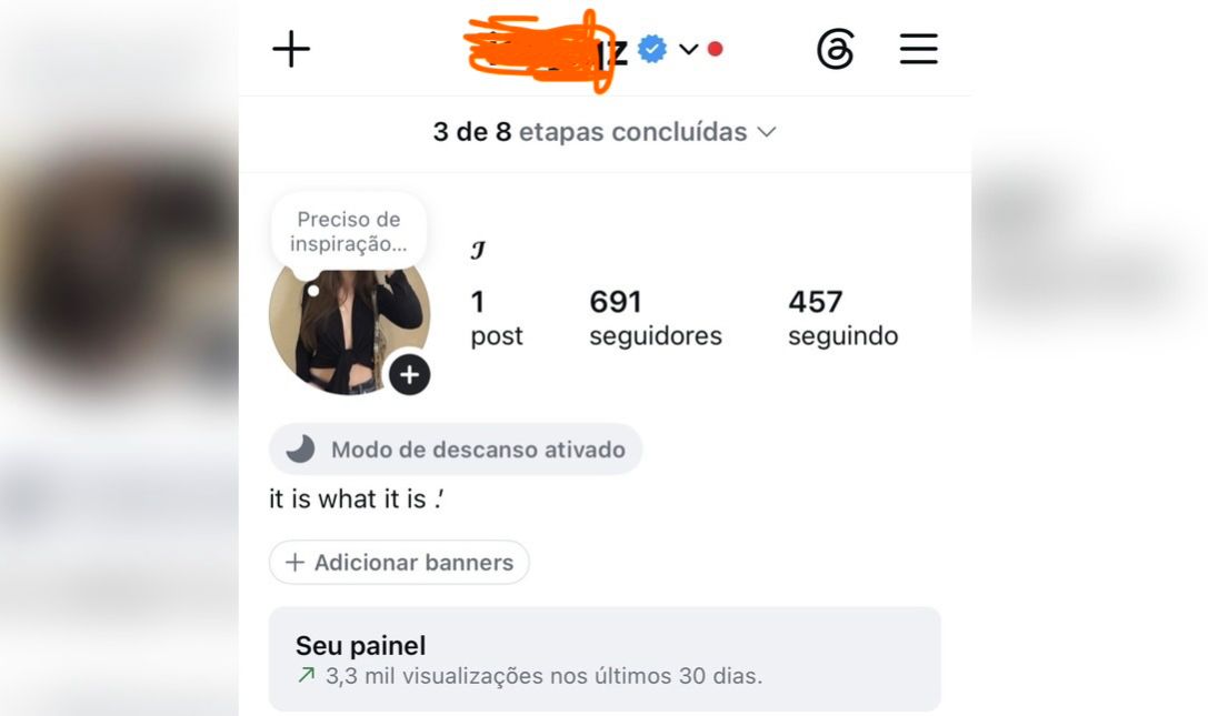 CONTA INSTAGRAM- COM META VERIFIED MAX, TODOS SEGUIDORES REAIS E ATIVOS