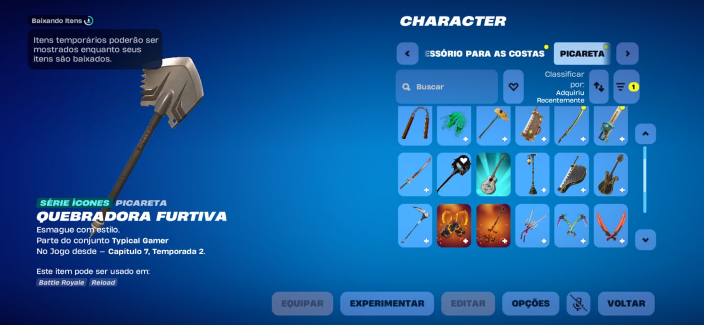 Conta fortnite com Mulher gato, Ramirez e mais algumas skins tryhard