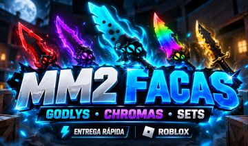 MM2 | FACAS GODLY, CHROMAS E SETS | MURDER MYSTERY 2 | ENTREGA RÁPIDA