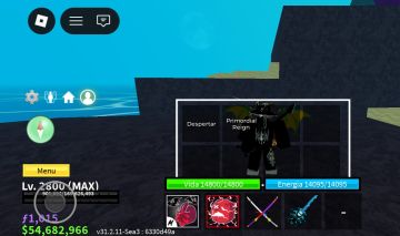 CONTA BLOX FRUITS MAX/TODAS RAÇAS V4/2X MONEY E MASTERY/KITSUNE E DOUGH NO INV