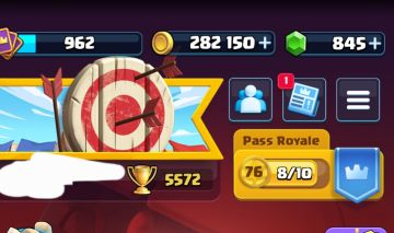 Conta Clash royale Barata 5572 troféus