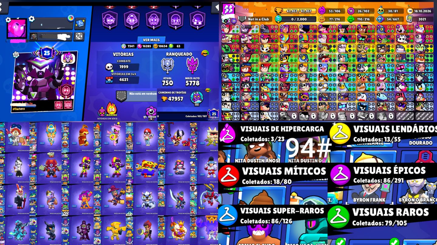 [90% OFF] CONTAS DE BRAWL STARS FULL ACESSO - ENTREGA AUTOMATICA - MELHOR PREÇO