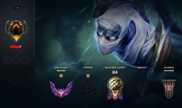 CONTA MESTRE COM 80% WINRATE MMR ABSURDO ( SHOCKBLADE ZED )