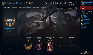 VENDE-SE CONTA DE LEAGUE OF LEGENDS (BR) OURO 1 UPADA