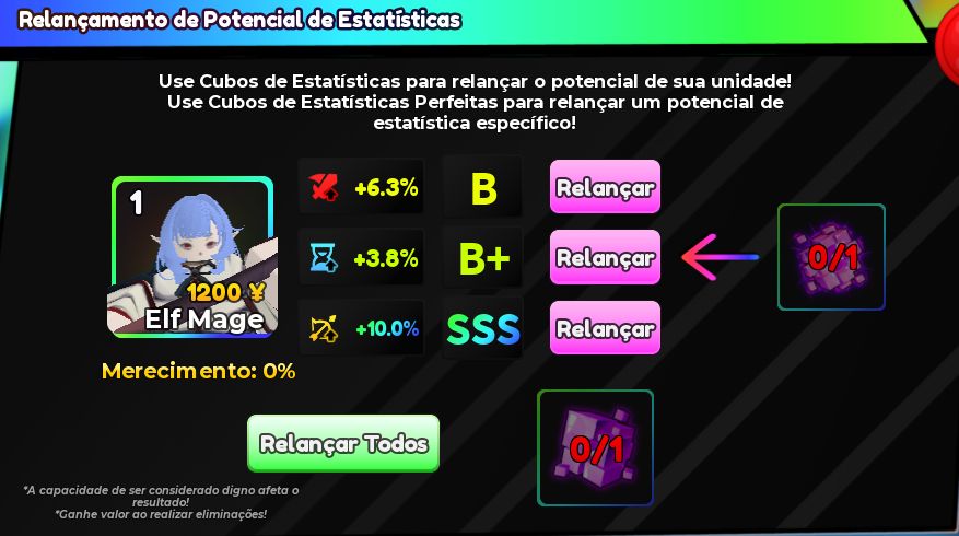 Anime Adventures Skins Units e contas (Temos Homura/aizen/alucard disponiveis)