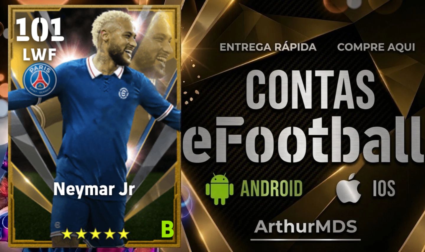 [MELHORES CONTAS] Contas eFootball TOP com vários ÉPICOS - ENTREGA AUTOMÁTICA