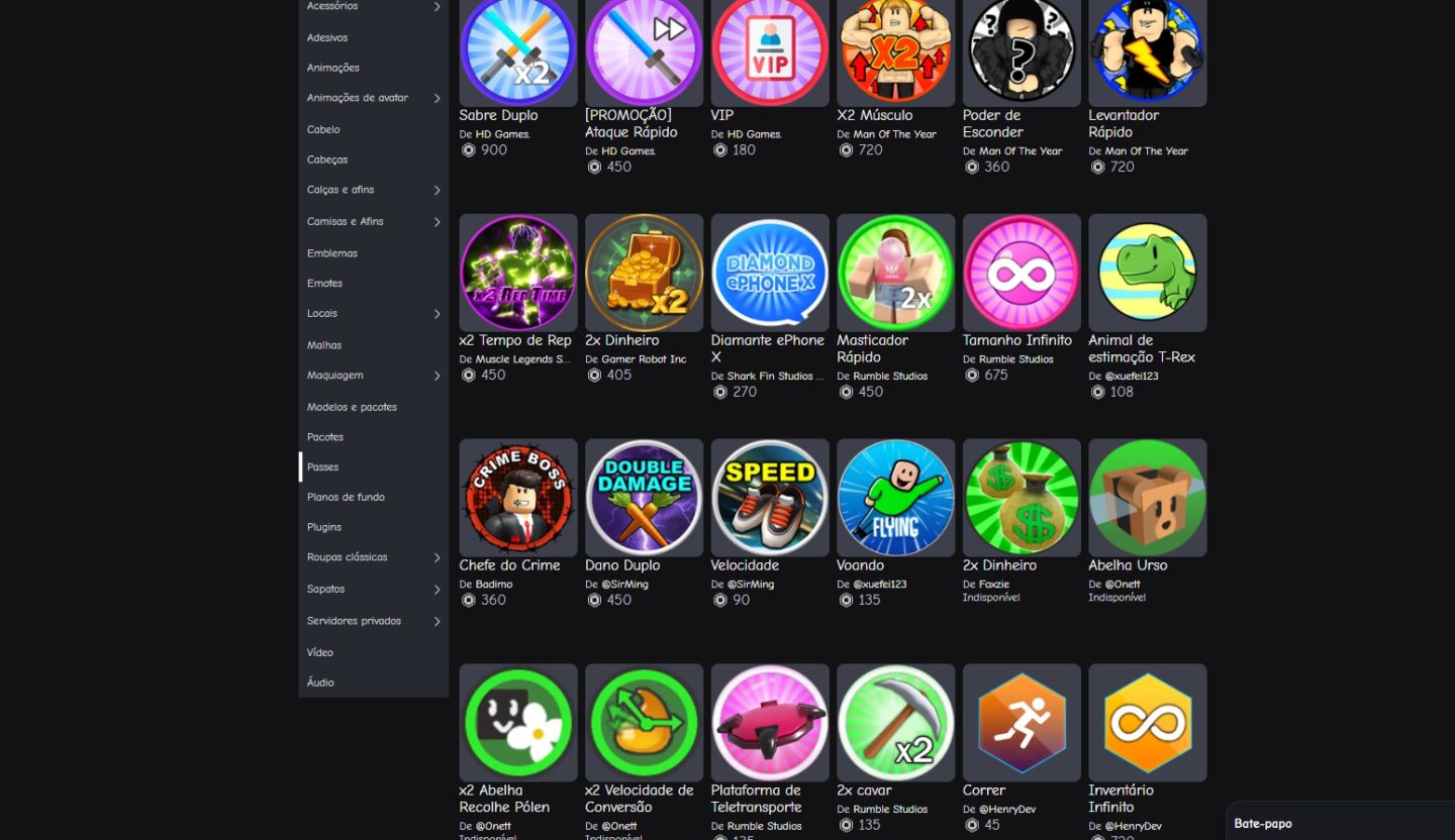 CONTA ROBLOX +40K ROBUX GASTOS - 4K REAIS GASTOS