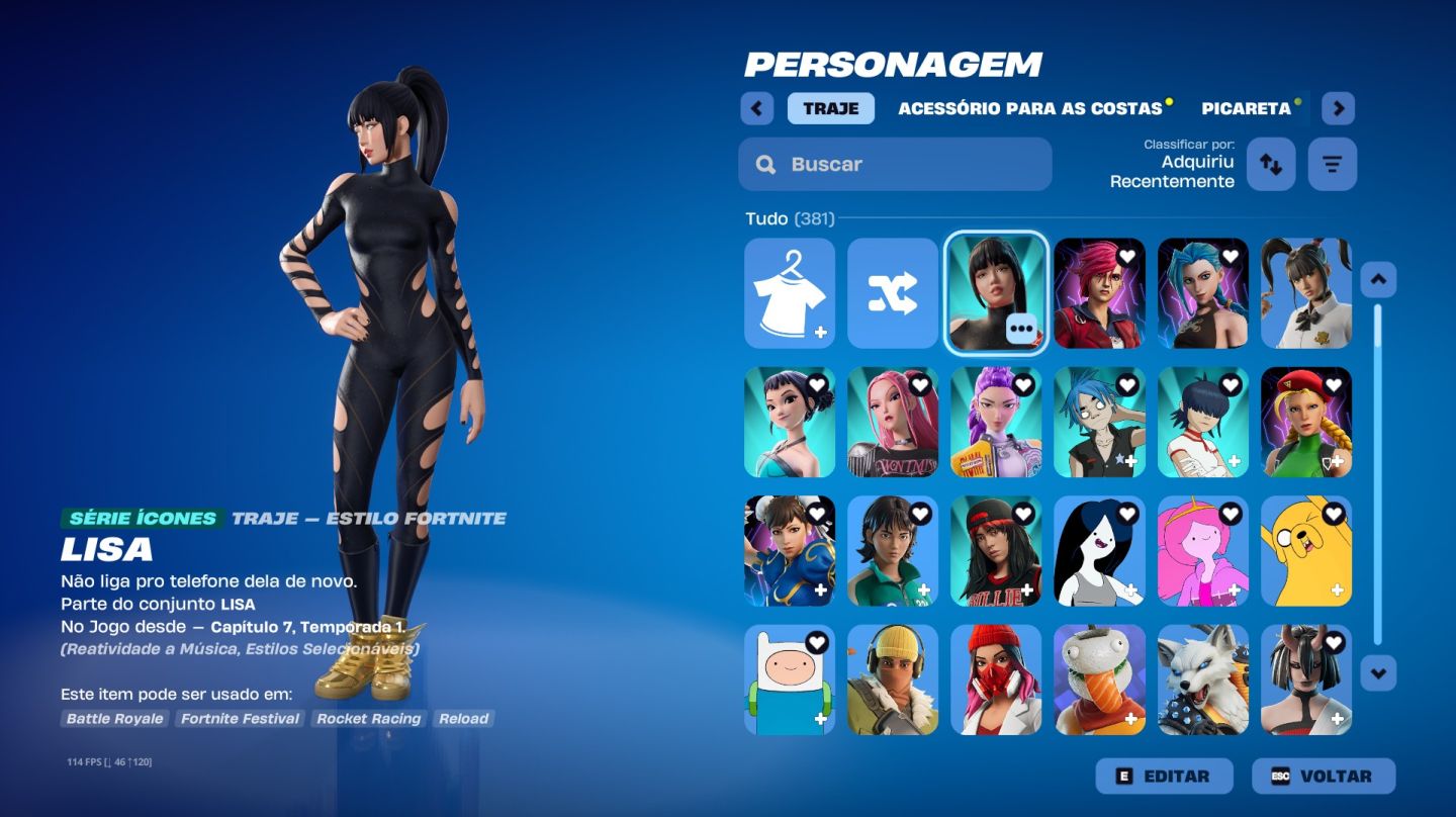 CONTA FORTNITE VARIAS SKINS FULL ACESSO