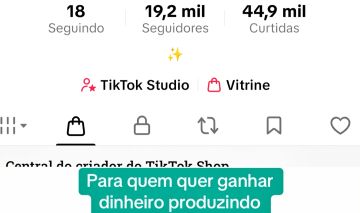 CONTA TIKTOK - 19K DE SEGUIDORES,TIKTOK SHOP,MONETIZADA,EMAIL DE CRIAÇÃO
