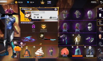 CONTA DE FREE FIRE TOP | COM 7 PASSE RAGNAROK PE DESCALÇO E MUITO MAIS |