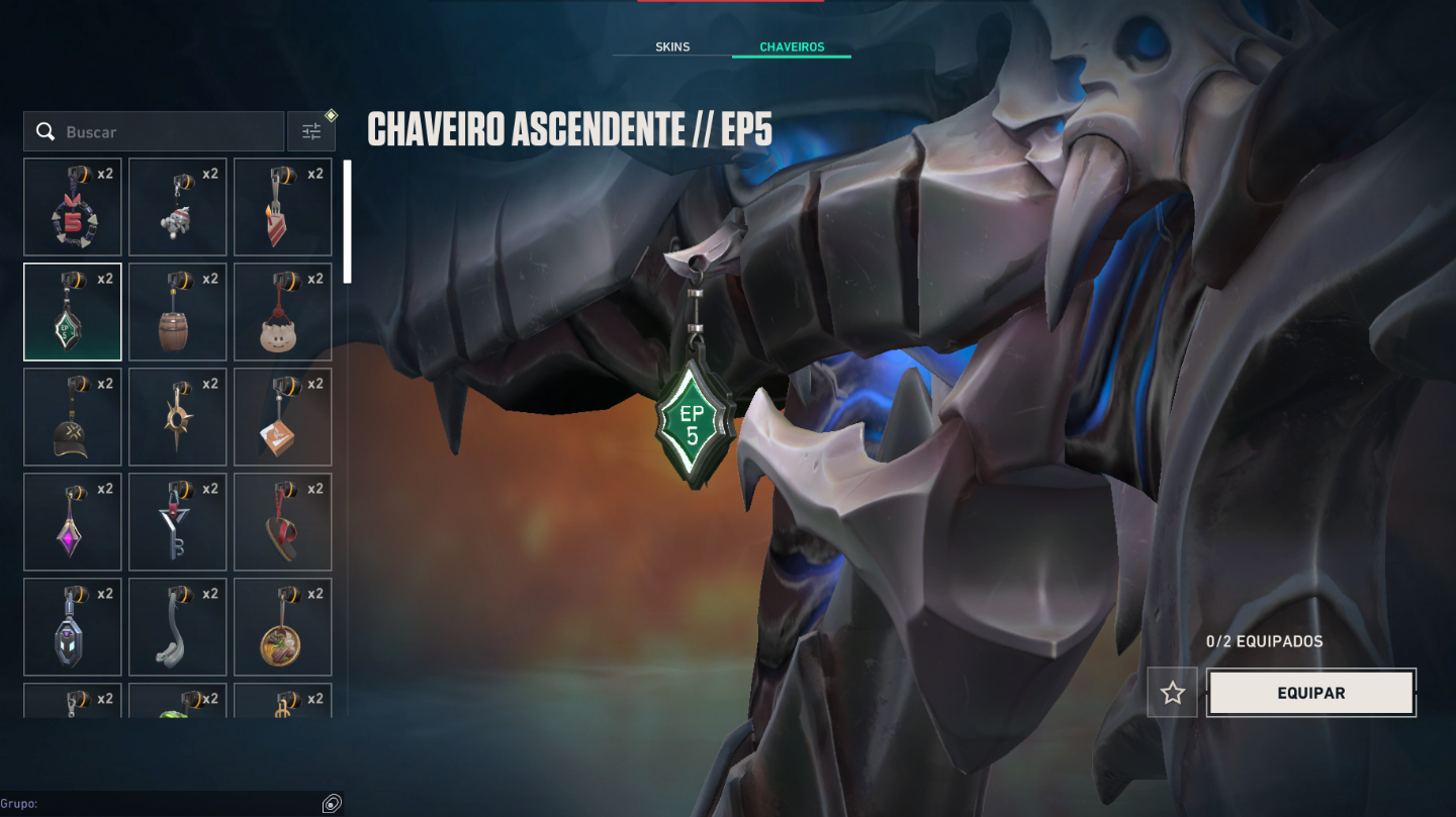 CONTA VALORANT/ ASCENDENTE EPISÓDIO 5 ATO 2/ SKIN VANDAL, PHANTOM, FACA E GHOST