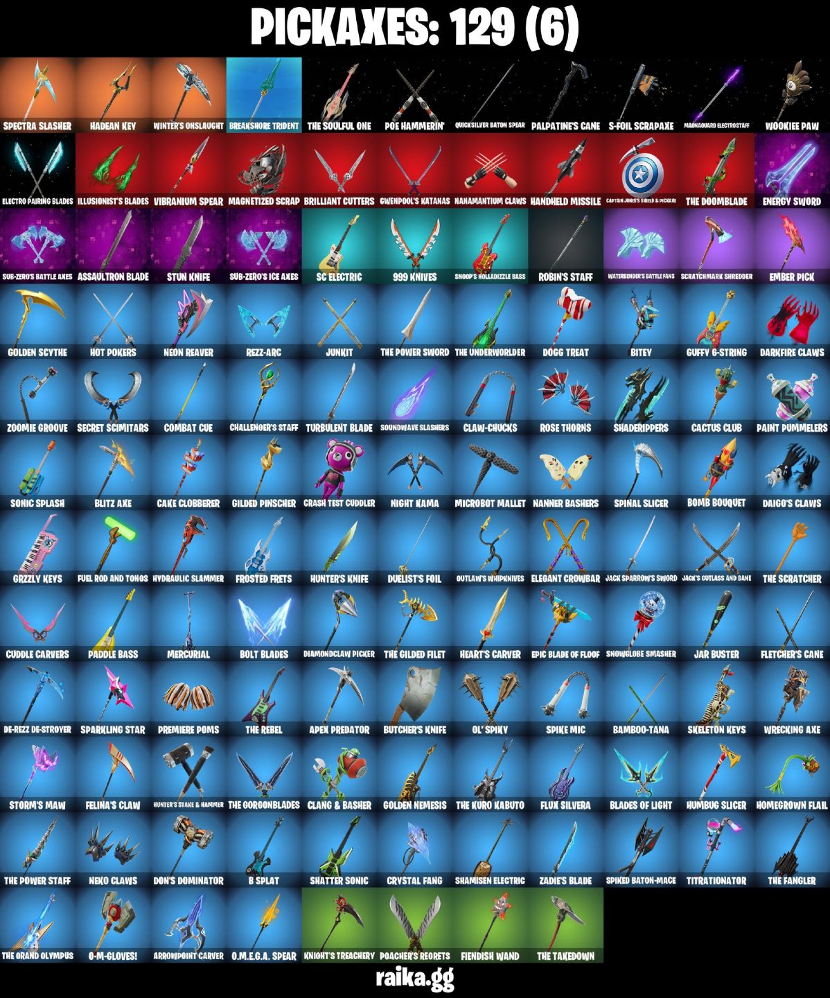 CONTA FORTNITE COM 85 SKINS ROBIN/OMEGAROK/RUST/DOOM/SOLID SNAKE/GWENPOOL