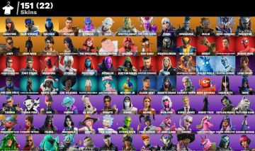 CONTA TRY HARD COM 151 SKINS + 2700 VBKS