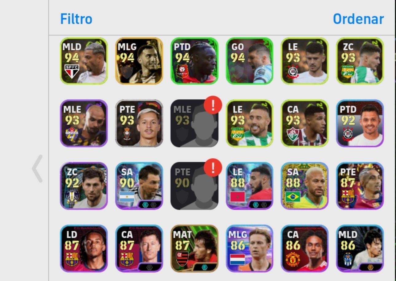 Conta de Efootball Upada | Preço Acessível!!