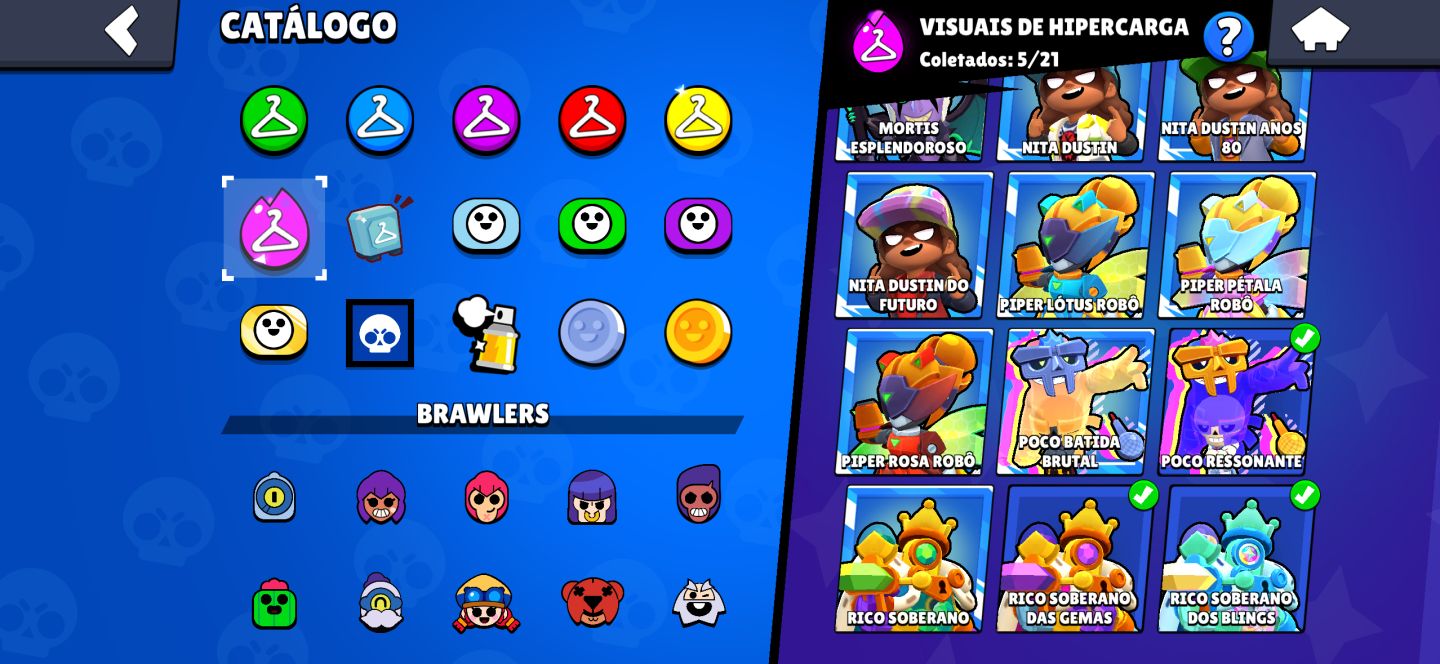 Contas brawl stars 34k trofeus
