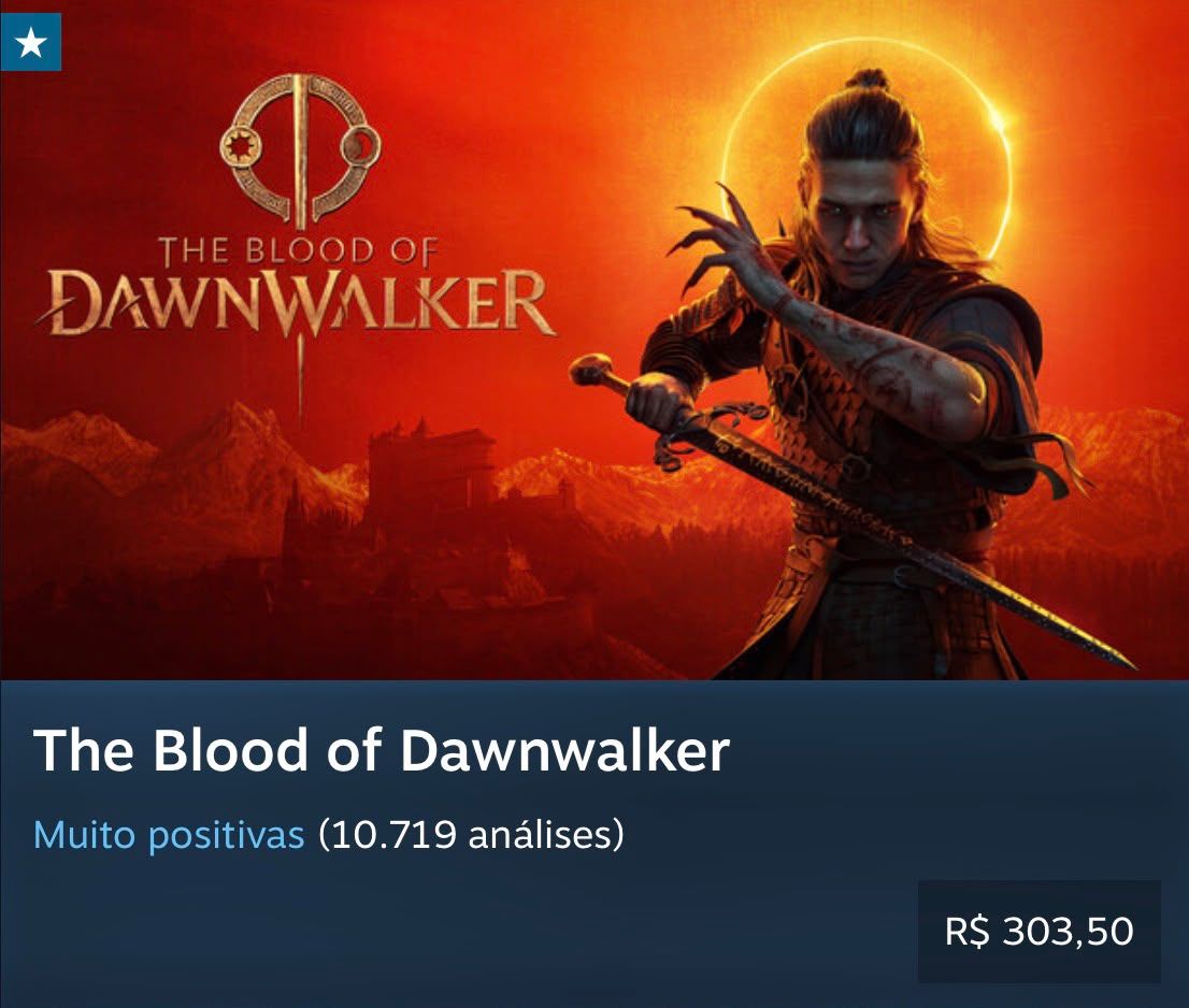 [MAIS BARATO] The Blood of Dawnwalker - Eclipse Edition [ENVIO AUTOMÁTICO]