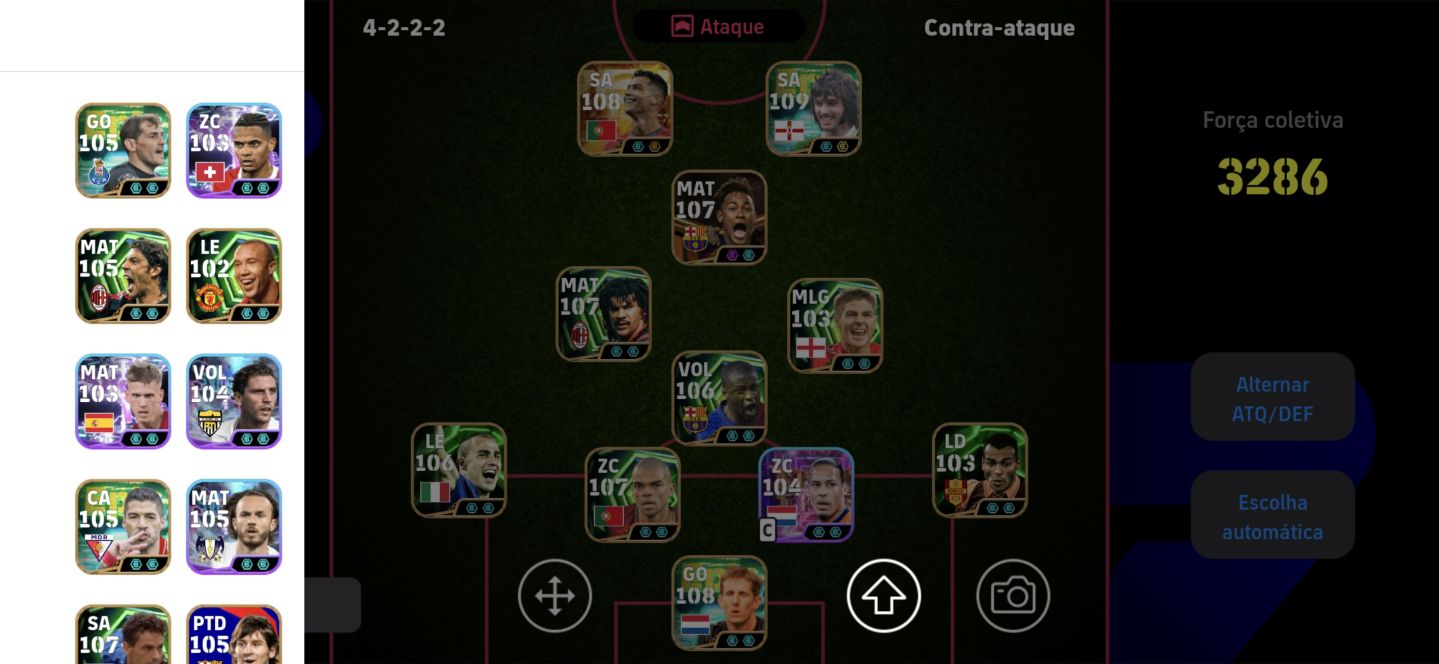 Conta de efootball 3286 de força