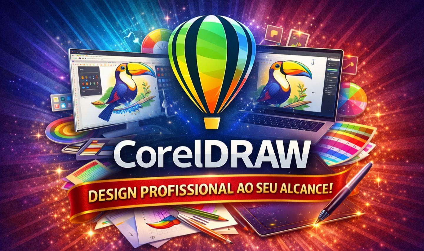 Garanta Já o CorelDRAW e Eleve Seu Nível no Design Gráfico! ORIGINAL!!!!!