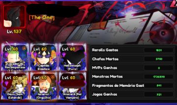 Conta nível 137 - 8 Monarch - 3 Vanguards com monarch - 7 shinys (2,013) RR