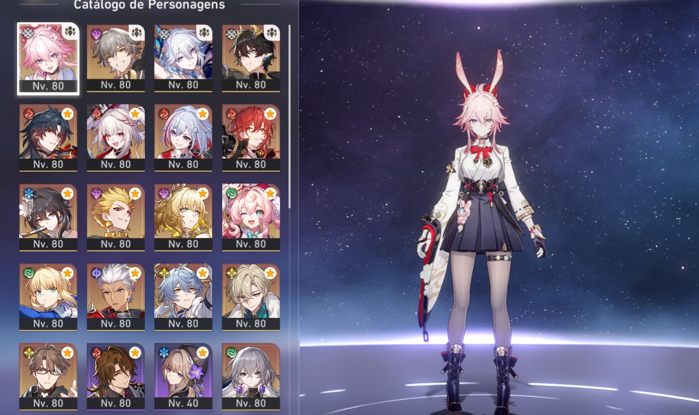 Conta com 19 SSR e varios cones SSR.