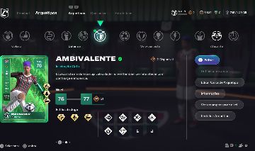Upagem de personagens modo carreira FC26 até lv90