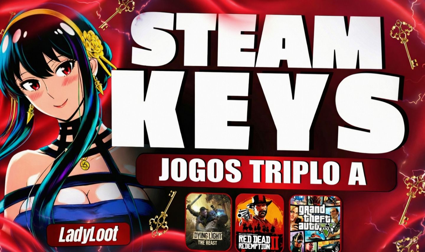 20 Keys Steam Premium | JOGOS DE 500 REAIS+TRIPLO AB(COMPROU CHEGOU)
