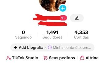 CONTA DO TIK TOK SHOP ATIVO + LIVE STUDIO ATIVO COM 1.5K DE SEGUIDORES