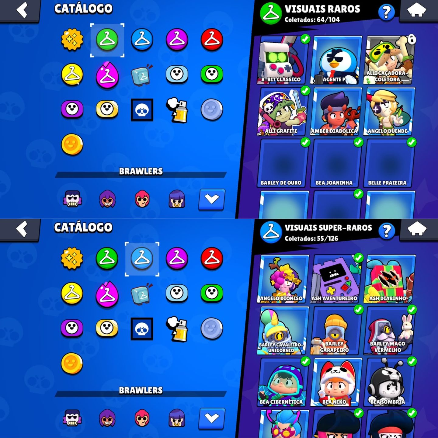 CONTA DE BRAWL STARS | 39K DE TROFEUS | 99 BRAWLERS + KAZE E SIRIUS