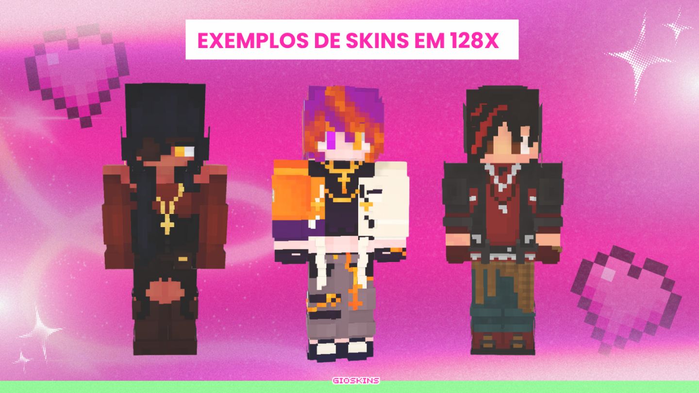 SKIN DE MINECRAFT PERSONALIZADA DO SEU JEITO | JAVA E BEDROCK