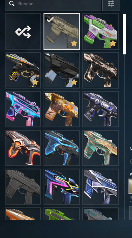 CONTA FULL SKINS - INVENTÁRIO VERMELHO/BRANCO/AZUL/ROXO - DIMA 3
