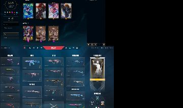 Conta de LoL e Valorant juntas com todas as informações!!