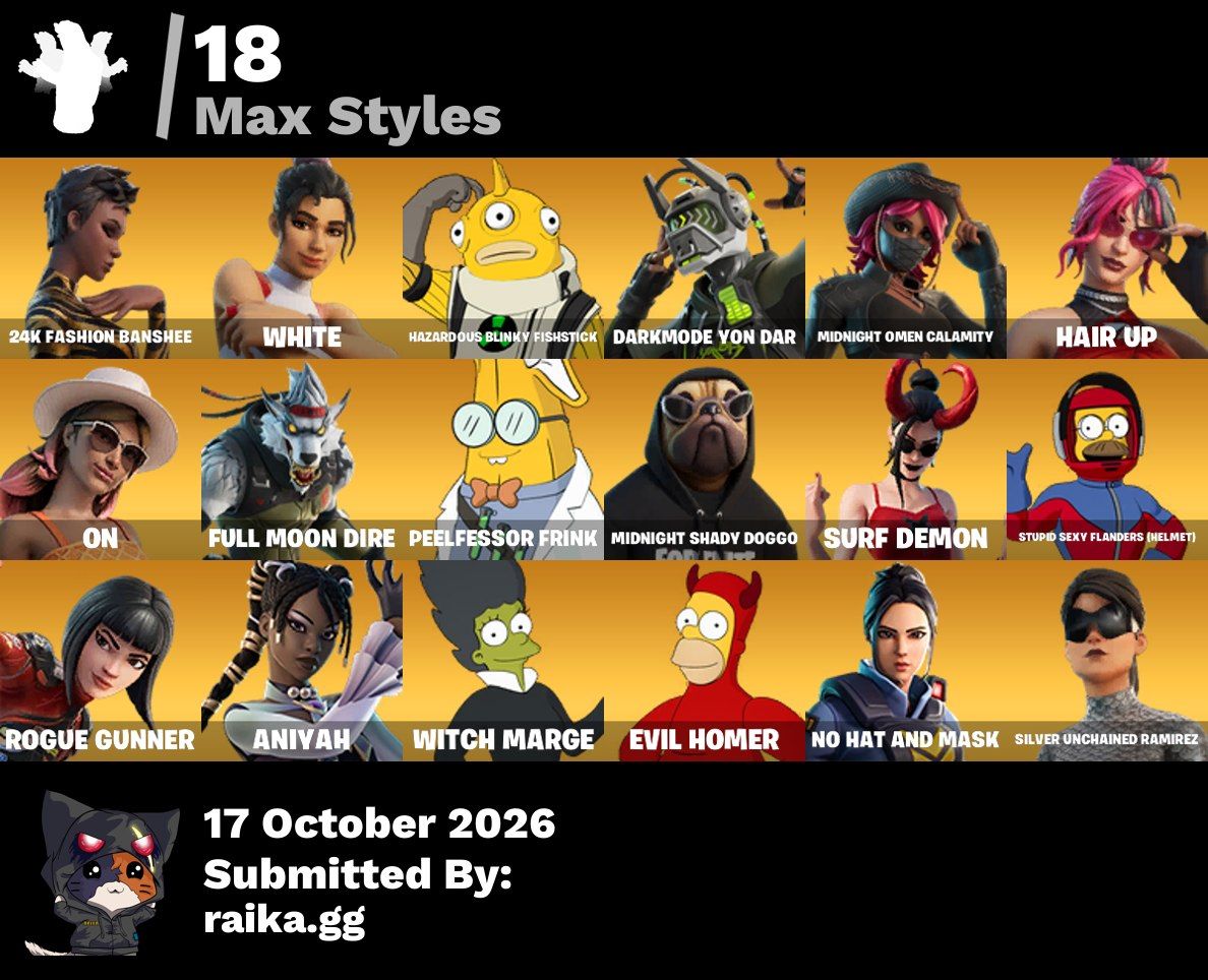 CONTA FORTNITE TRY HARD | FA | 101 skins | Fashion Banshee | Jinx | Ramirez unch