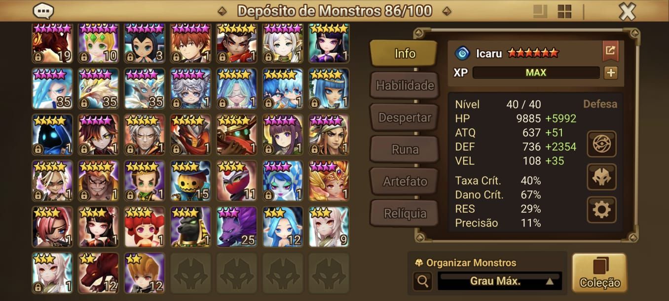 4 LD INSANOS NO SUMMONERS WAR PVE SAFE !