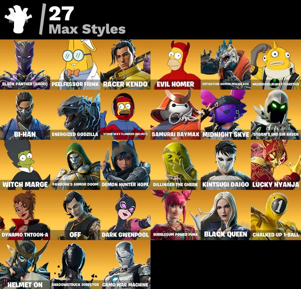 CONTA DE FORTNITE COM 89 SKINS | The Punisher | PROMOÇÃO!