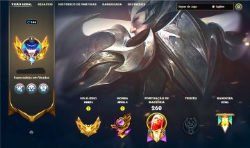SKIN LENDÁRIA DEUS-REI DARIUS + [ QUASE 100 SKINS HABILITADAS ] + [ TROCA NICK ]
