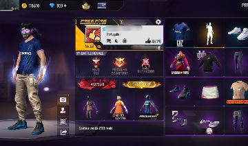 CONTA FREE FIRE ANTIGA GEMADA