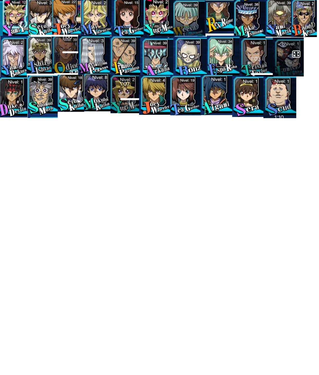 Conta Yu-gi-oh Duel Links + 17 Decks Meta Prontos+100 Personagens Desbloqueados