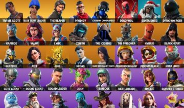 CONTA FORTNITE COM TRAVIS SCOTT, SEASON 3 FULL, MIDAS DOURADO E 51 SKINS